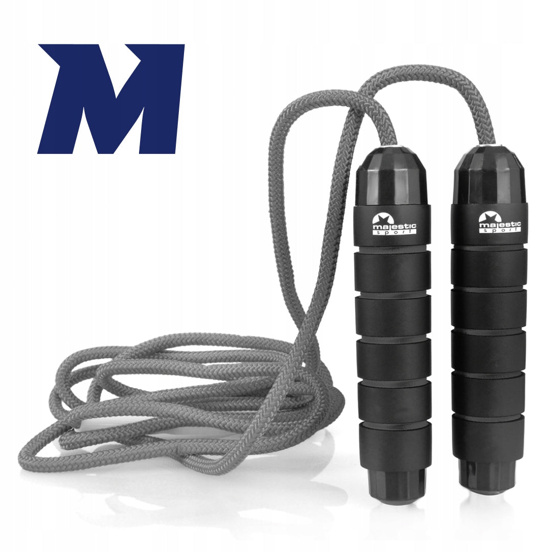 Jump rope fitness training non-slip Majestic Sport 280 cm Packaging status original