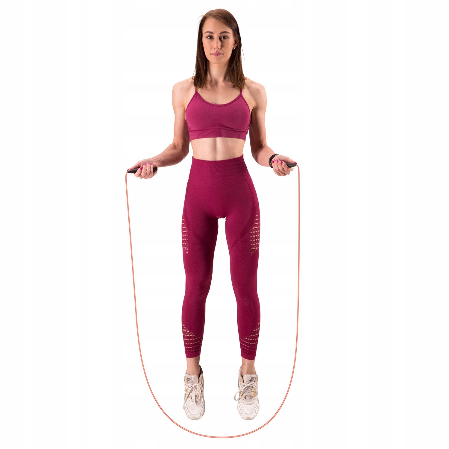 Jump rope for exercise, crossfit, fitness Color red