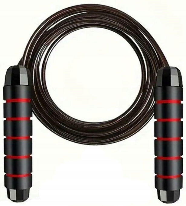 Jump rope made of plastic Sandicom 280 cm black