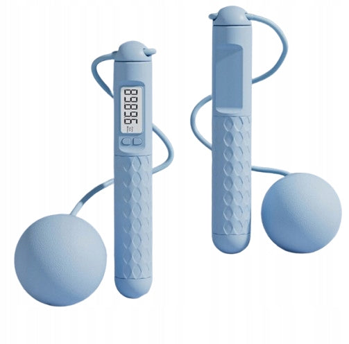 Jump rope with balls LED counter adjustable, 280cm