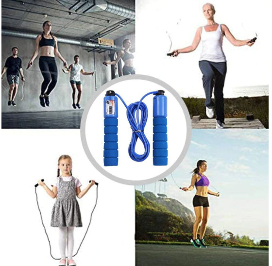 Jump rope with counter Adjustable - FOR ALL Model SKAKANKA Z LICZNIKIEM