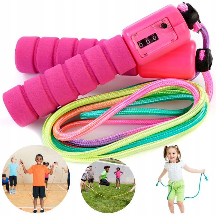 Jump rope with counter and jumping rubber for children Brand Artyk