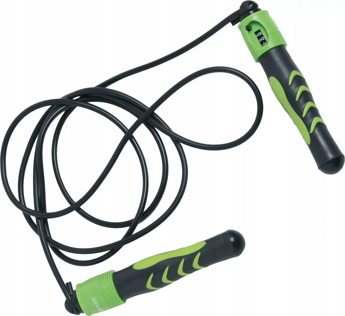 Jump rope with counter - black and green - Schildkröt
