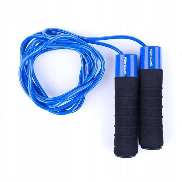 Jump rope with load 2x300g Spokey 286 cm blue Packaging status original