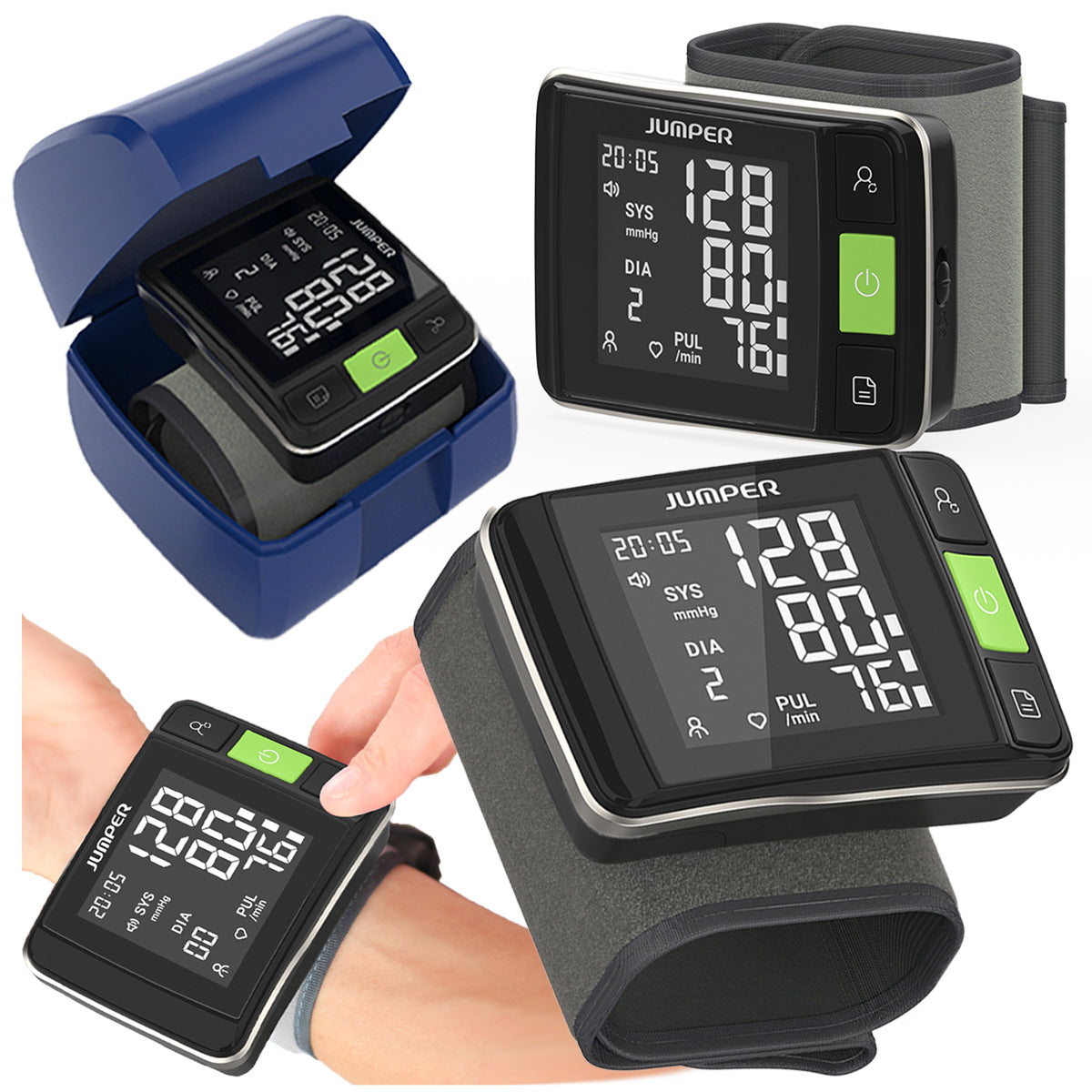 Jumper HWA10 MEDICAL WRIST Electronic Blood Pressure Monitor