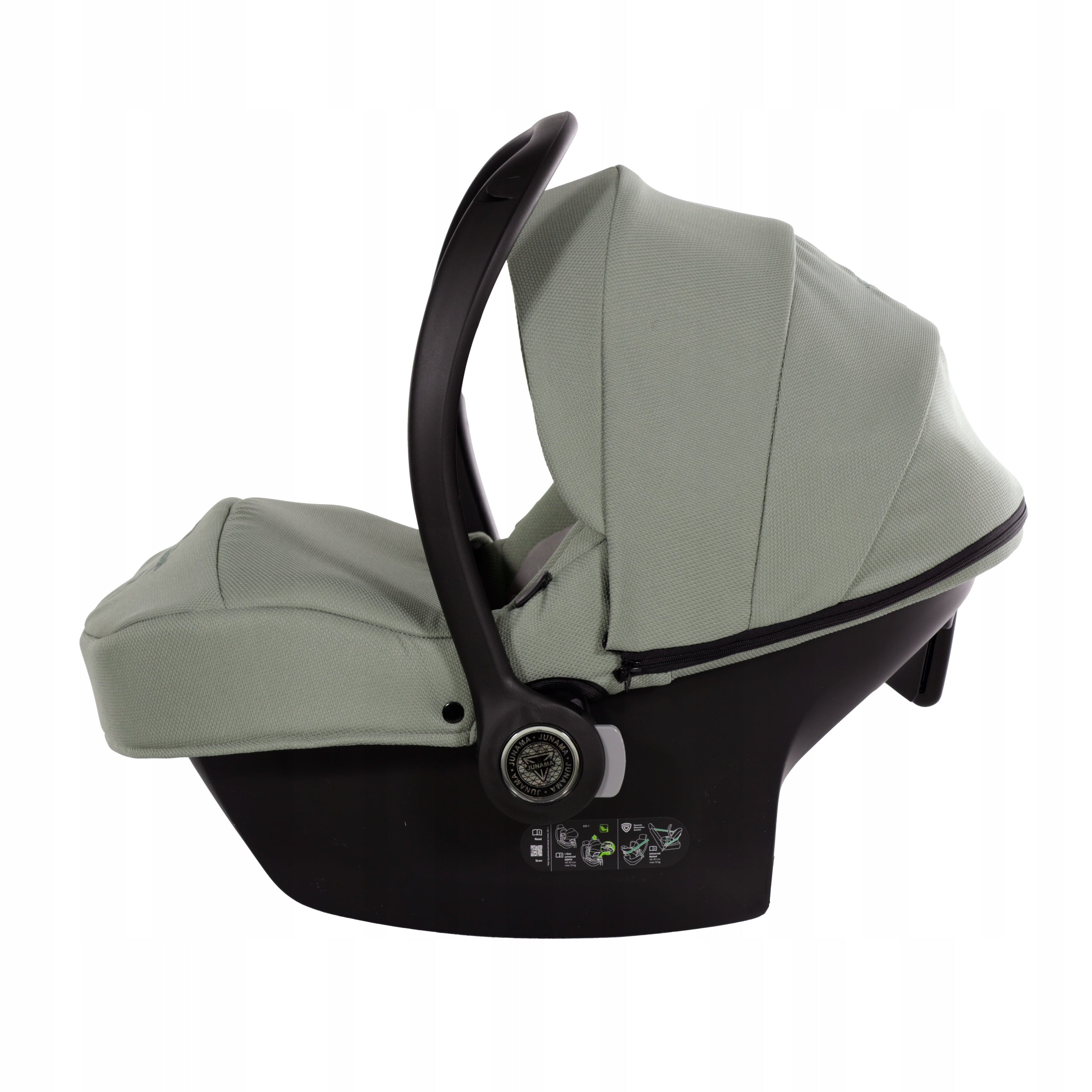 Junama Cosmo iSize - car seat 0+ (khaki)