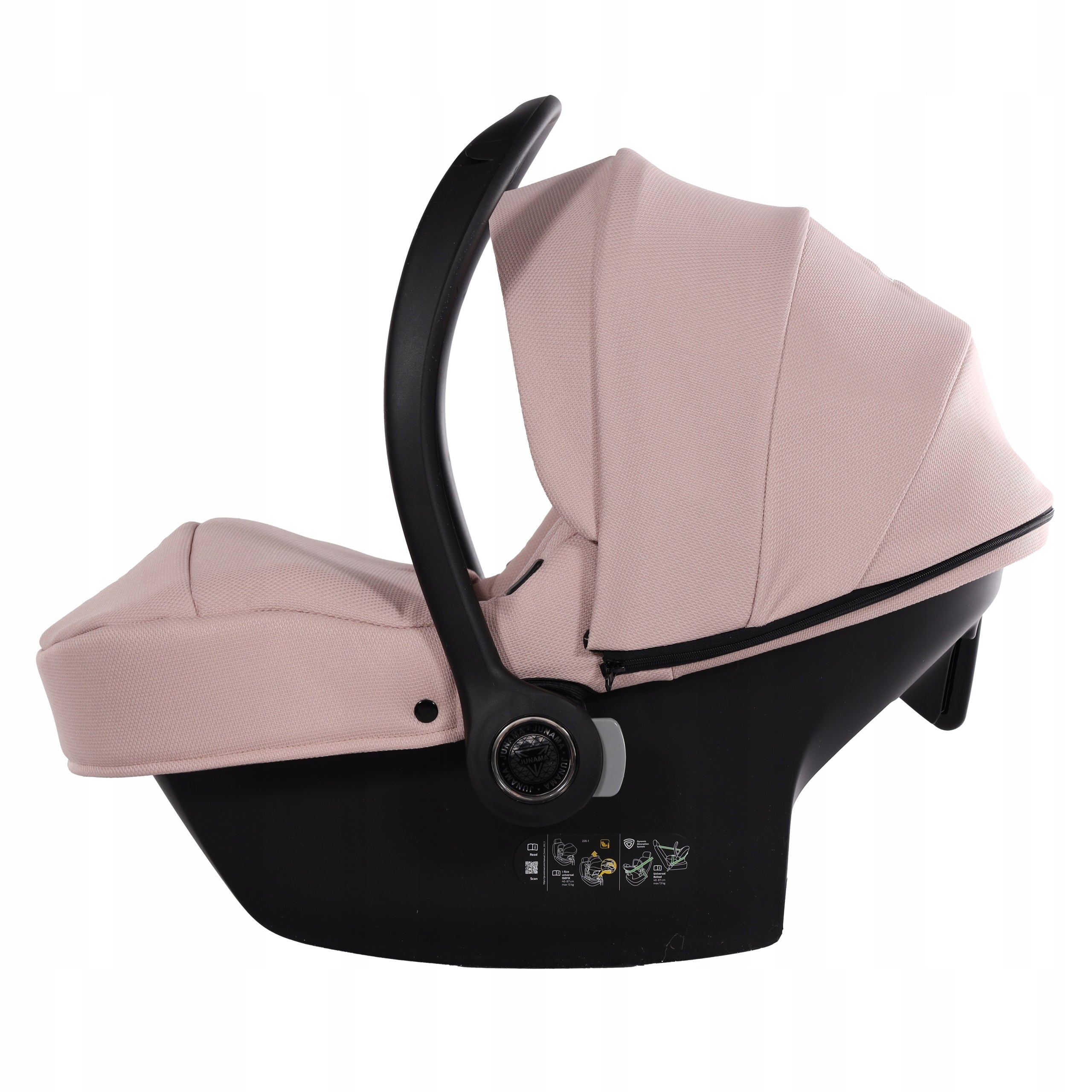 Junama Cosmo iSize - car seat 0+ (pink)