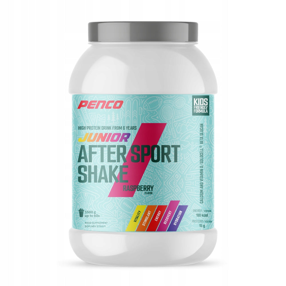Junior After sport shake 1500g raspberry