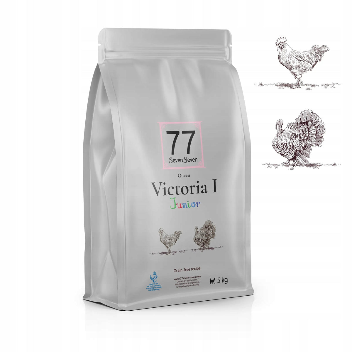 Junior Victoria I 5kg with turkey 77 Seven Seven