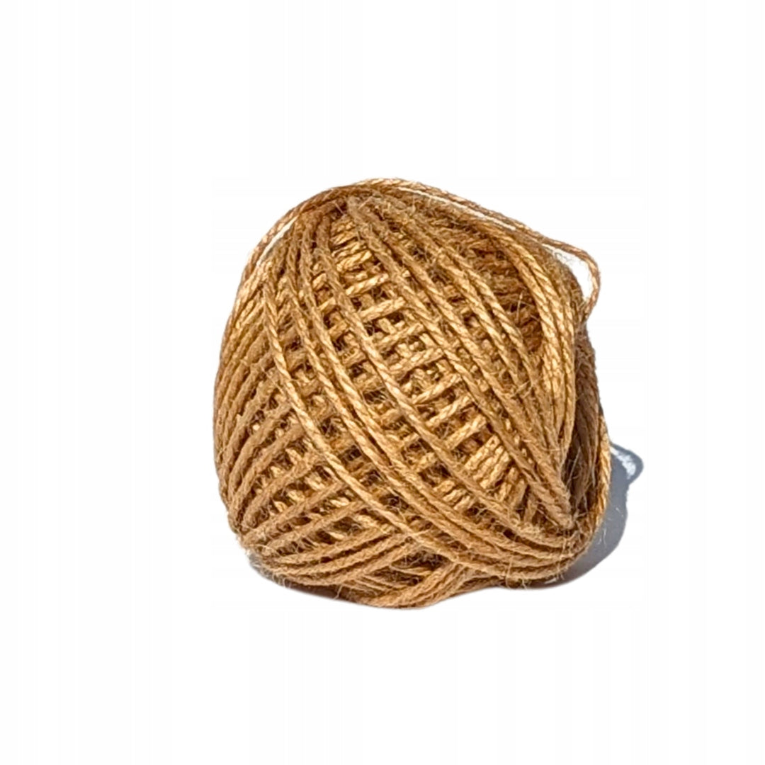 Jute twine for gift wrapping short 25 m