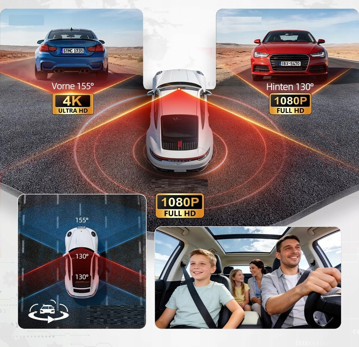 Jzones Video Recorder Car Camera 4K+2x1080p Starvis 2 HDR WiFi Manufacturer code B0G92RT2BQ