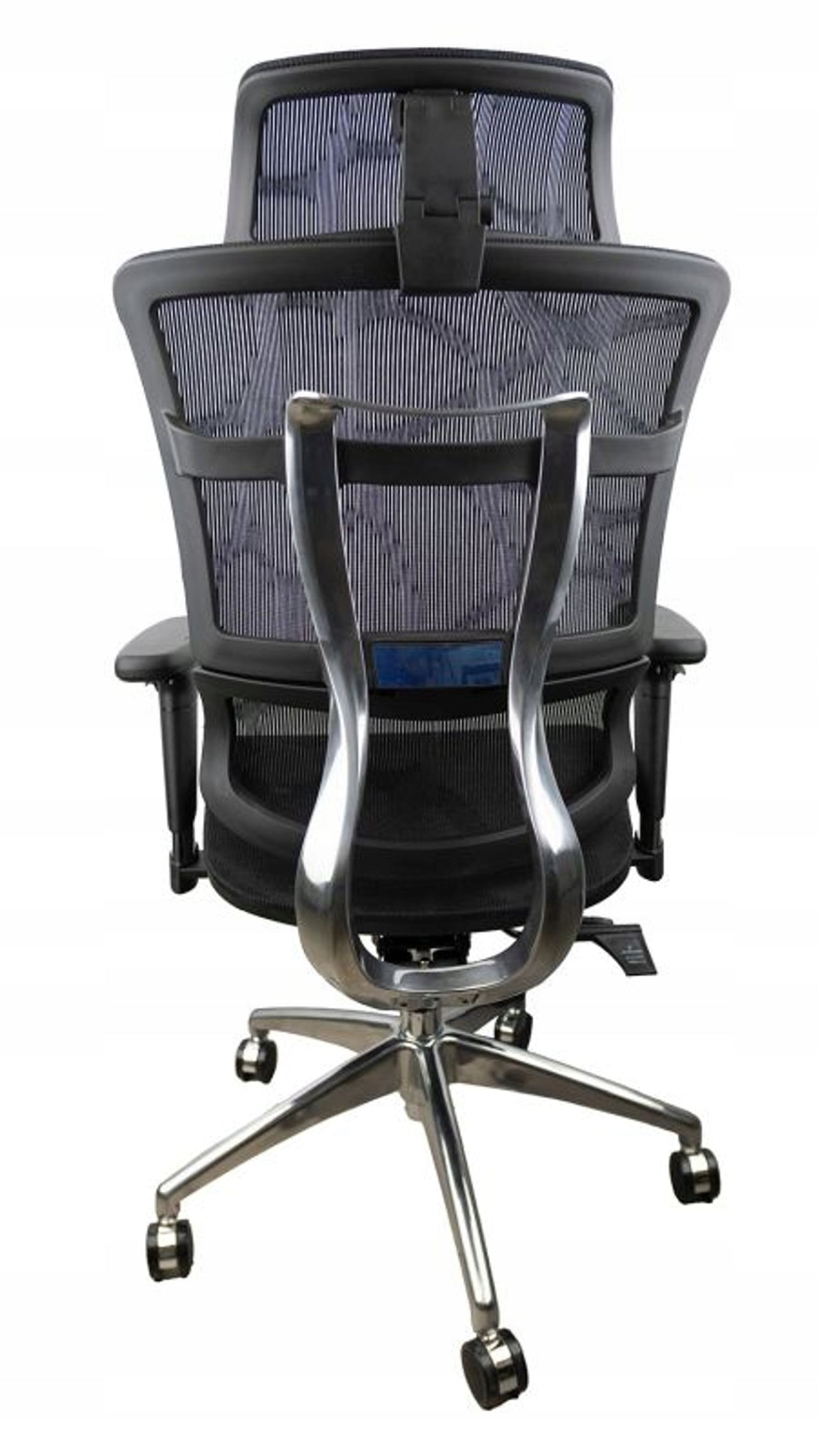 K-B001 SWIVEL OFFICE CHAIR ON WHEELS INCLINED BACKREST Furniture depth 65 cm