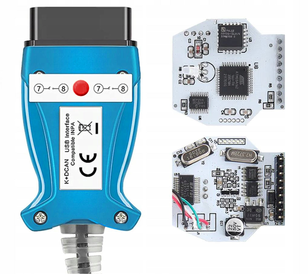 K+DCAN TO BMW DIAGNOSTIC CABLE INPA ISTA NCS INTERFACE COMPUTER OBD2 PL Brand no brand