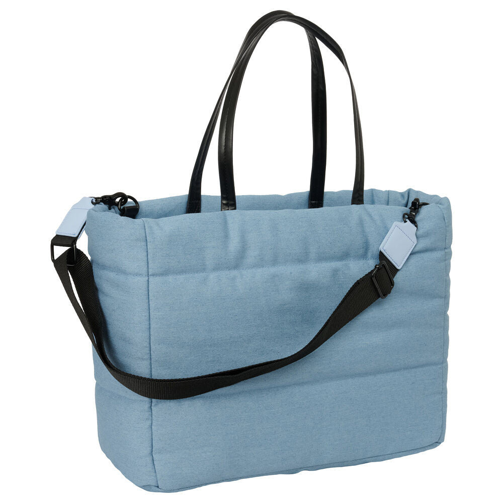 K-pop Démonvadászok Denim Dreams táska, válltáska laptoptartóval 40 cm Brand Safta