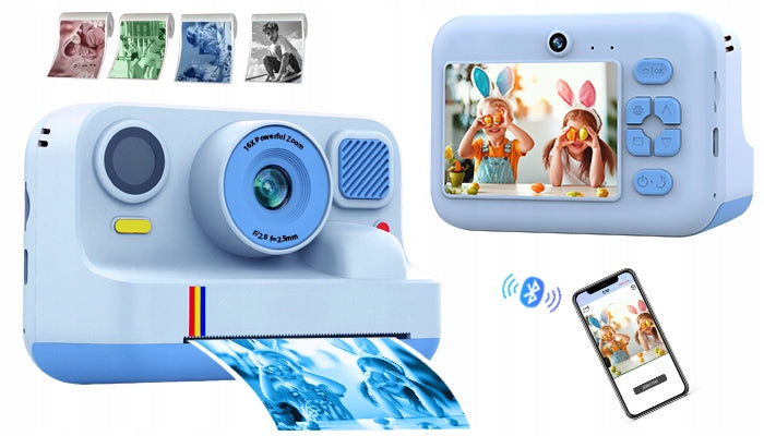 K12Pro 48 megapixel children's printing camera, Bluetooth, color printing