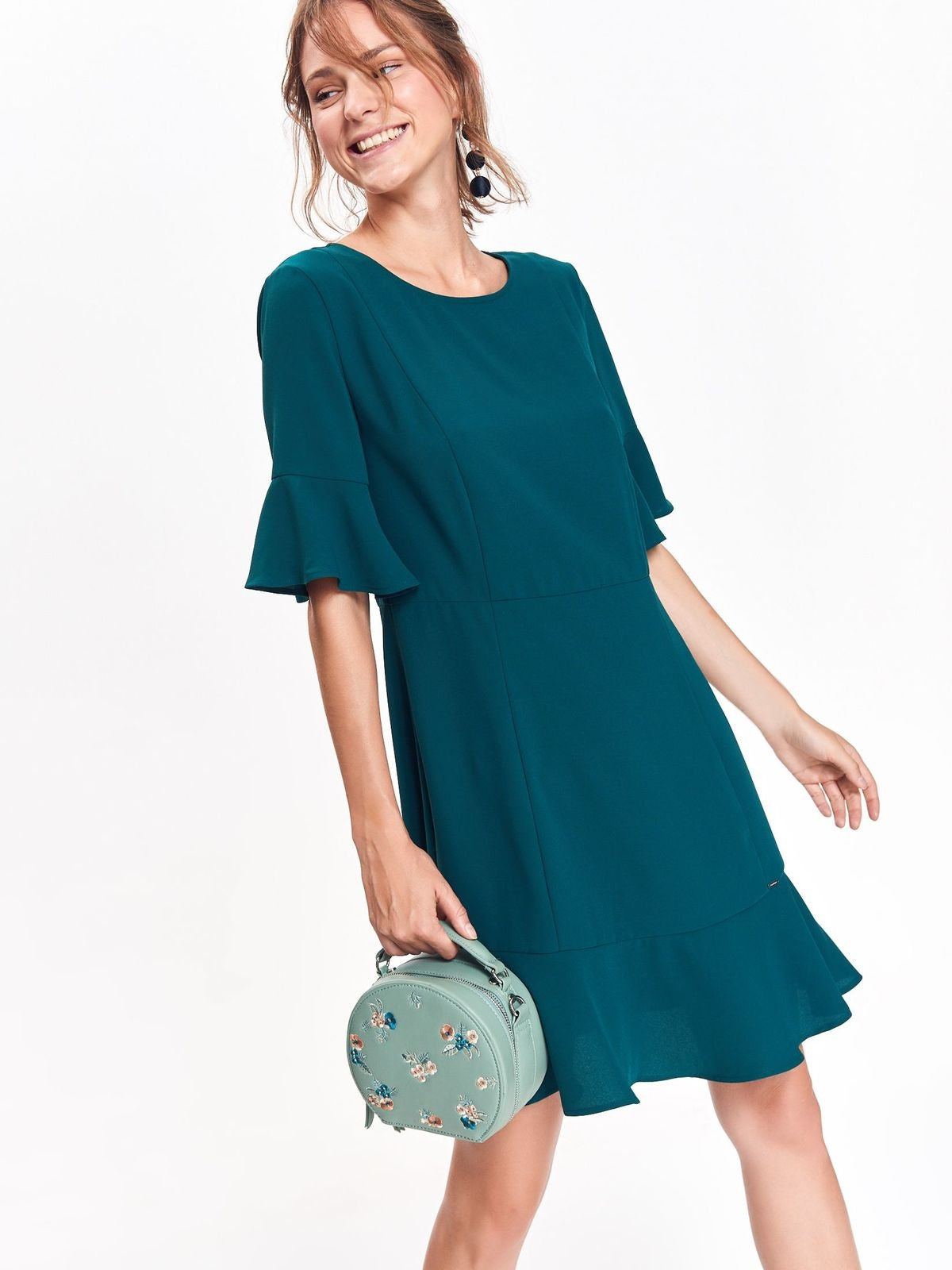 Kleid für Damen Top Secret SSU2393CZ36, grün 