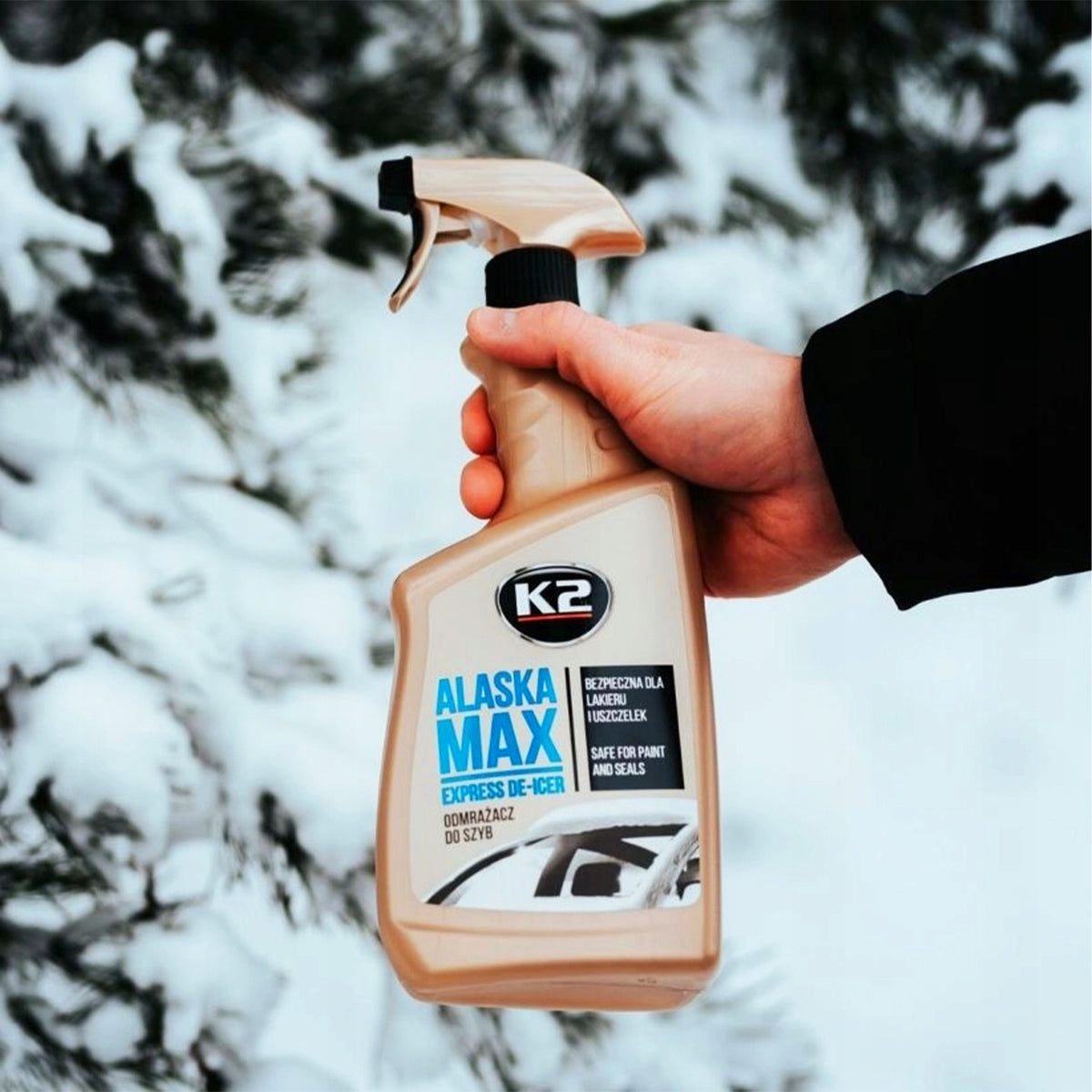K2 Alaska Max 700 ml car window defroster winter atomizer liquid Manufacturer's catalog number K607