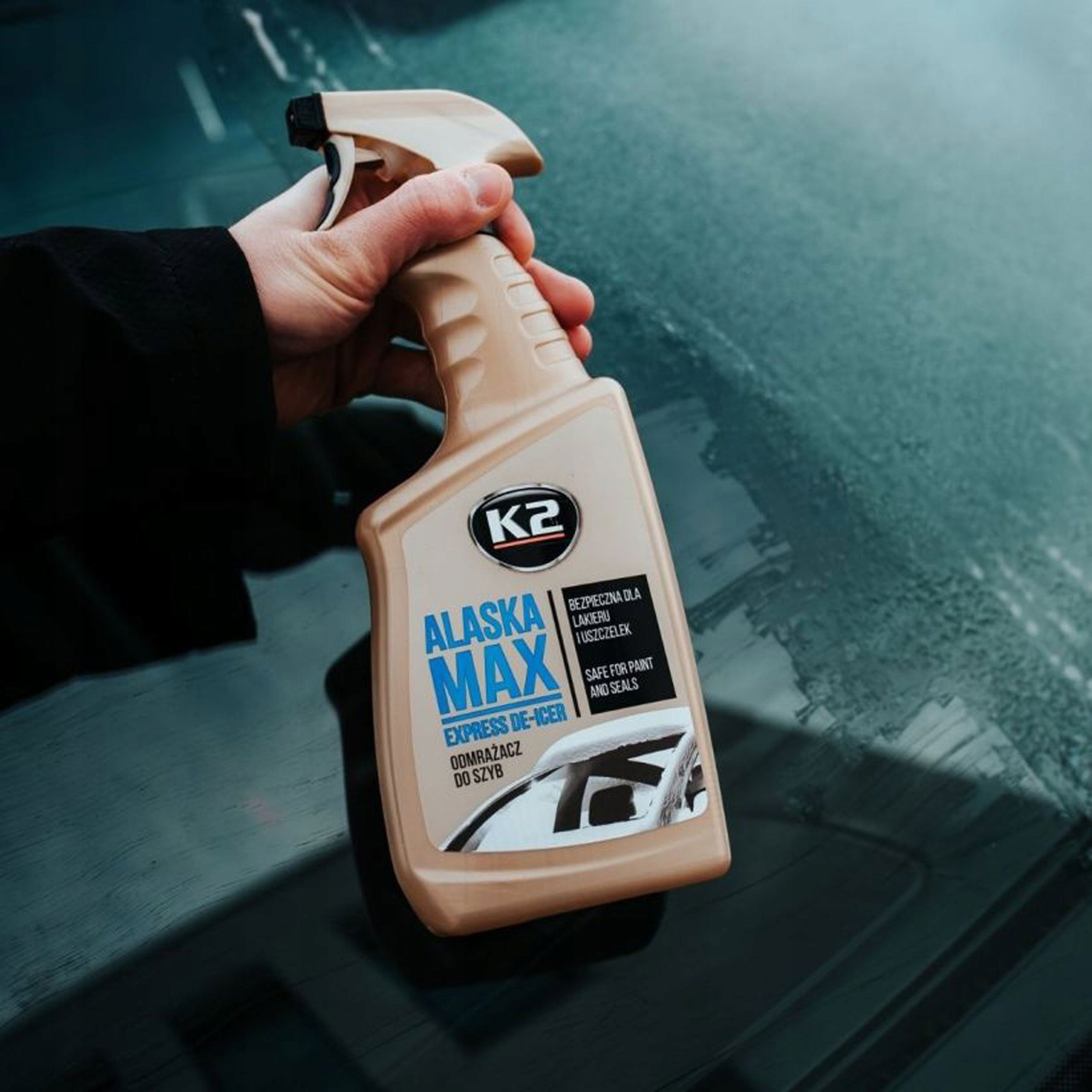 K2 Alaska Max 700 ml car window defroster winter atomizer liquid Packaging status original