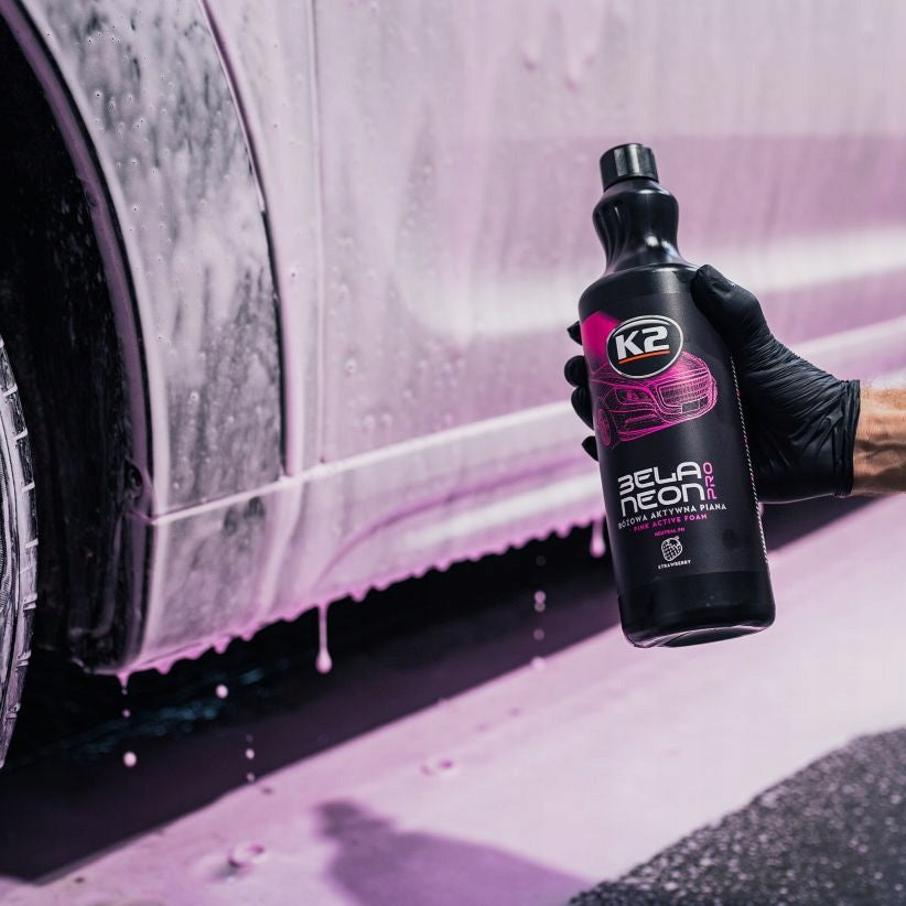 K2 BELA NEON 1L Pink active foam for car washing strawberry neutral PH Manufacturer's catalog number D0151