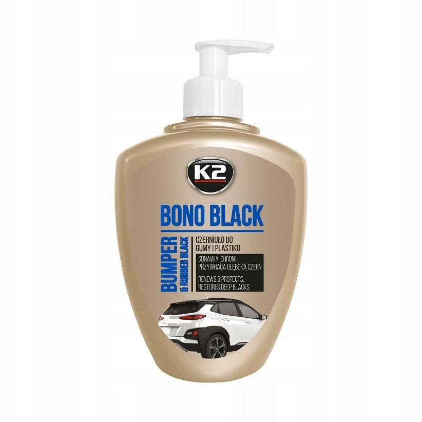 K2 BONO BLACK 500ML. K035 TIRE BLACK FOR BUMPERS