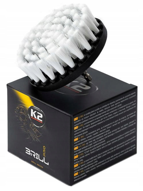 K2 - BRILL - BRUSH FOR UPHOLSTERY DRILL - 10 CM