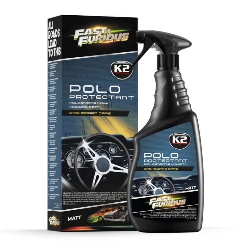 K2 COCKPIT CARE LIQUID POLO PROTECTANT FAST&FURIOUS 750ml