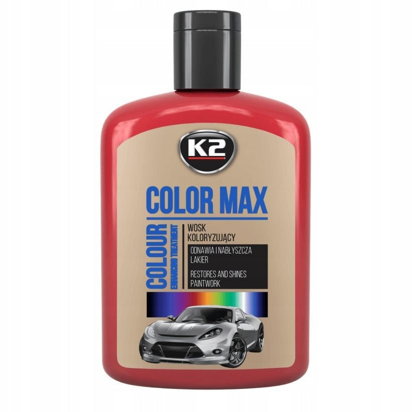 K2 COLOR MAX 250ML. RED COLORING WAX FOR