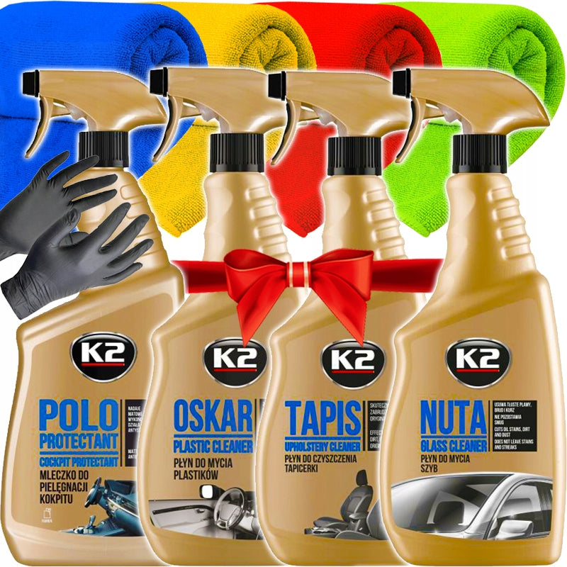 K2 Car Cleaning Care Cosmetic Set Detailing