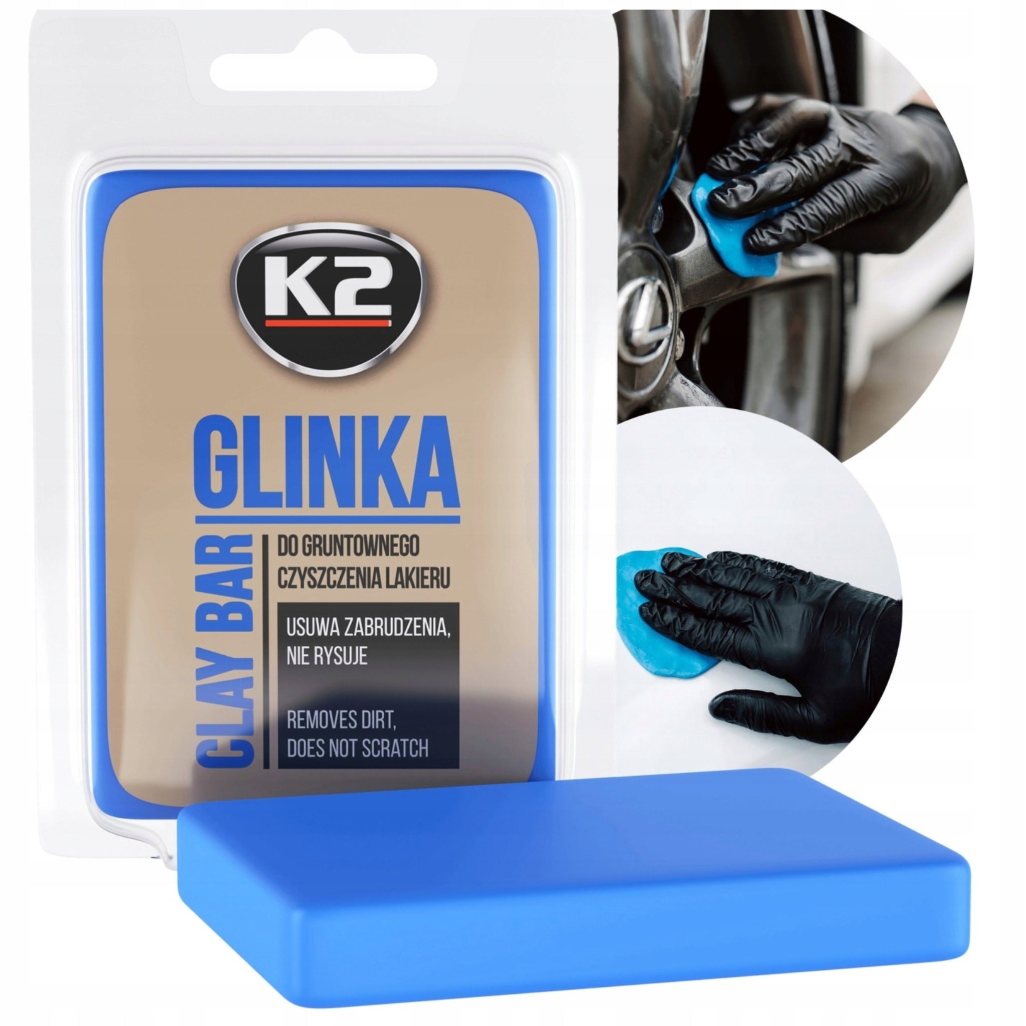K2 Car Cleaning Clay Soft 60g
