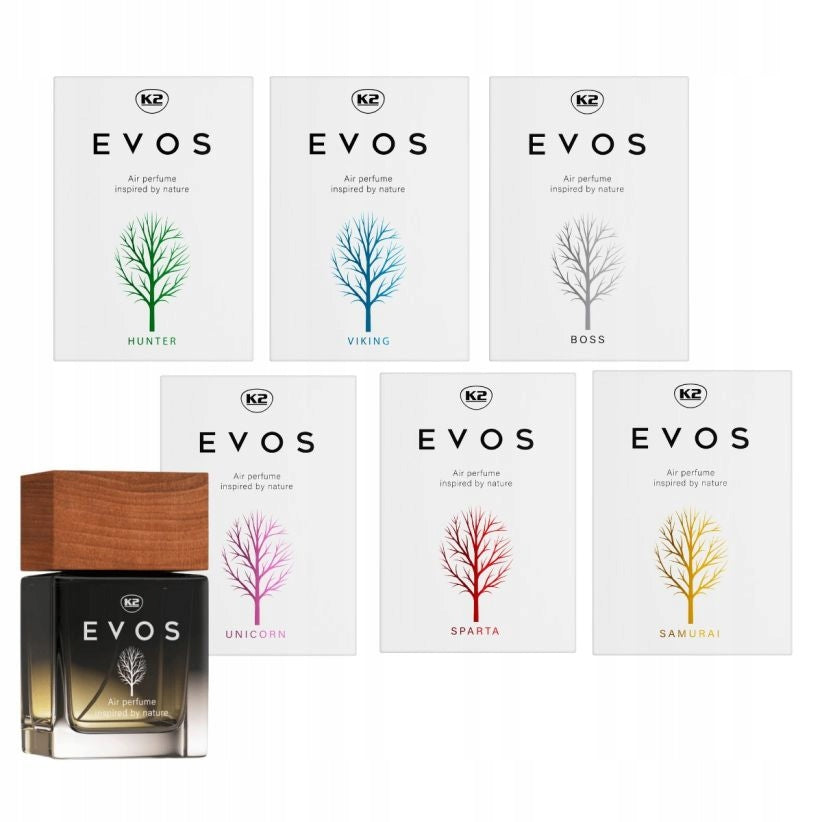 K2 EVOS PERFUME 50ML MIX PERFUME FOR CAR