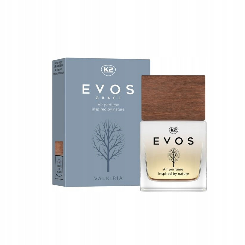 K2 FRAGRANCE EVOS V064 GRACE VALKIRIA BOTTLE 50ML. PERFUME FOR CAR