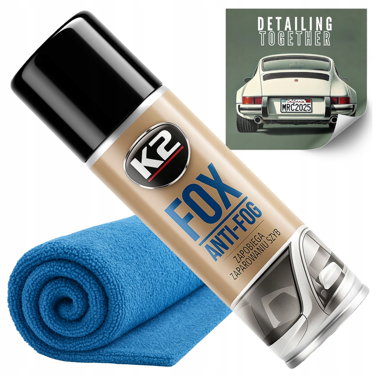 K2 Fox 150 ml Spray Anti-Evaporation Car Window Prevents