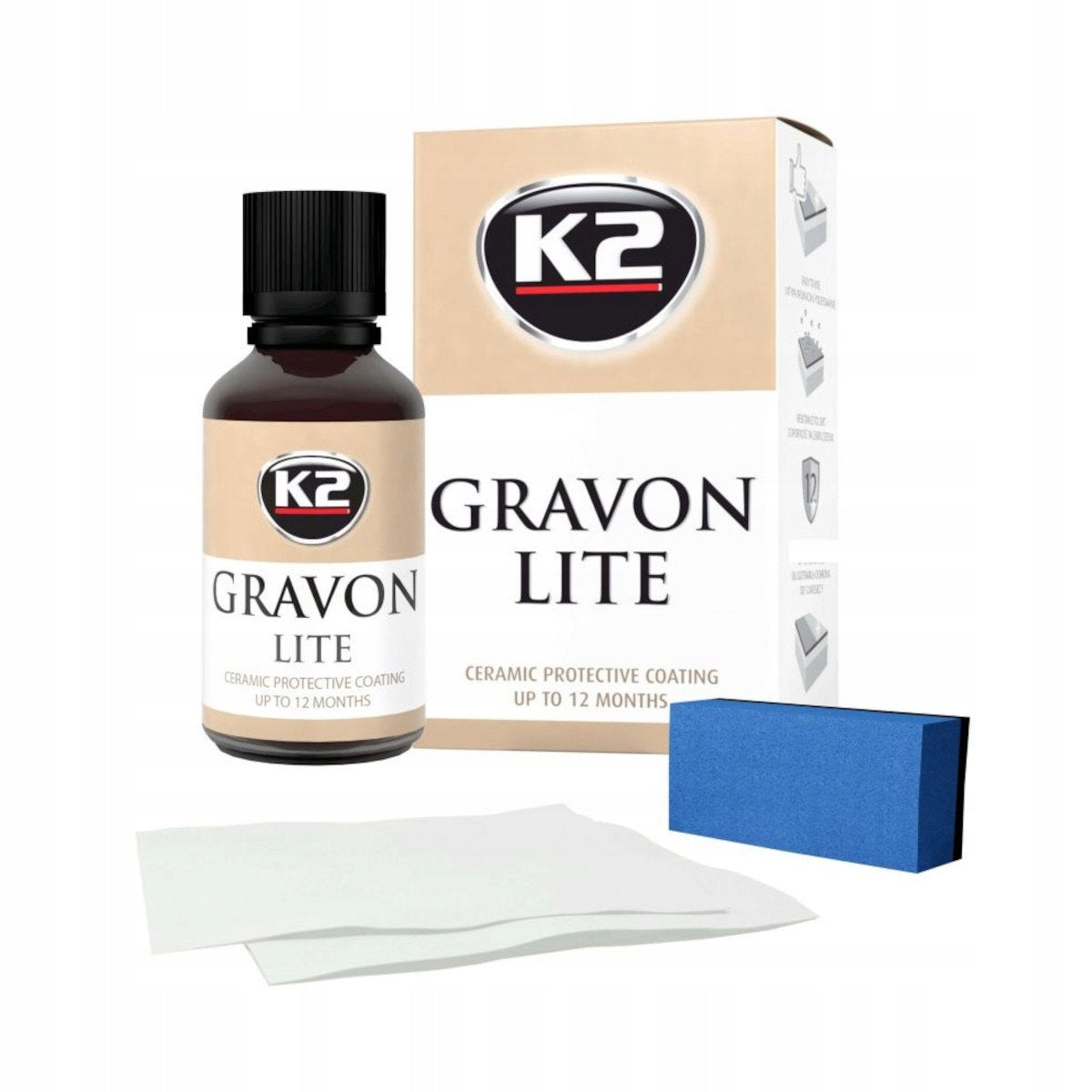 K2 Gravon Lite Ceramic Coating 50ml Set