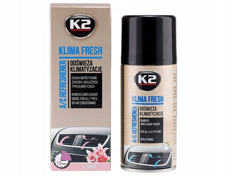 K2 Klima Fresh air conditioning freshener fragrance of flowers 150 ml Manufacturer K2