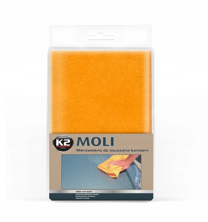 K2 MOLES THICK MICROFIBER40X40CM FOR POLISHING WAXES AND CERAMIC COATINGS
