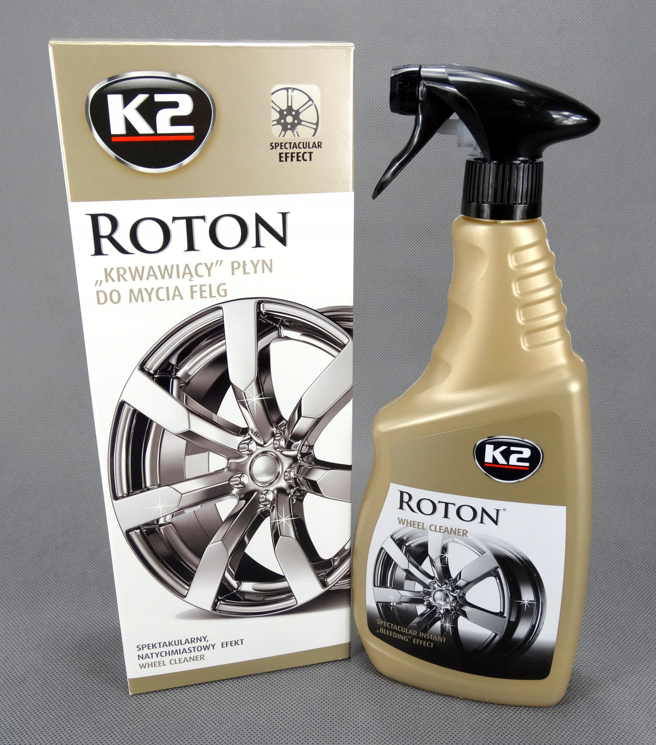 K2 - PREPARATION FOR WASHING RIMS - BLOODY WHEEL - ROTON 700ml EAN (GTIN) 5900003859764
