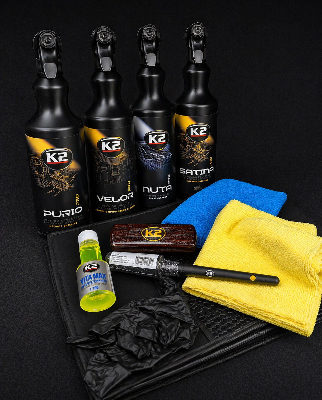 K2 PRO CAR COSMETICS SET DETAILING CAR CLEANING XL FOR GIFT Manufacturer's catalog number D5041