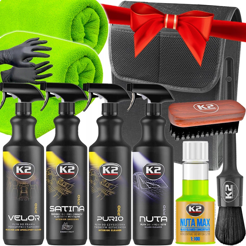 K2 PRO CAR COSMETICS SET DETAILING CAR CLEANING XL FOR GIFT