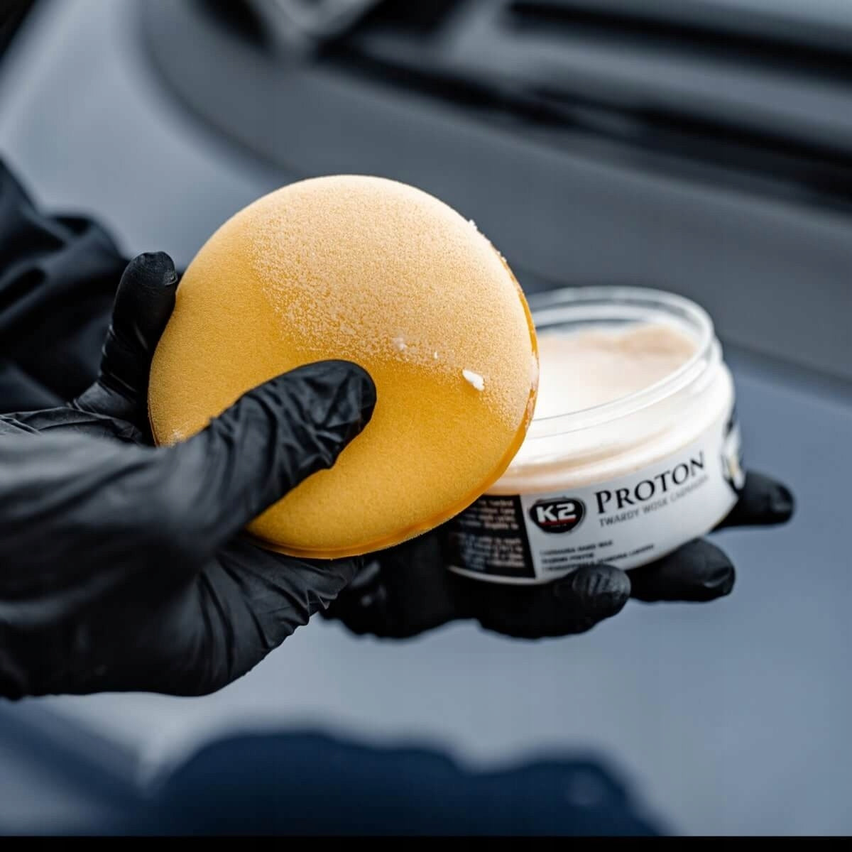 K2 PROTON HARD CARNAUBA WAX FOR PROTECTION SET G040 Product weight with unit packaging 0.3 kg
