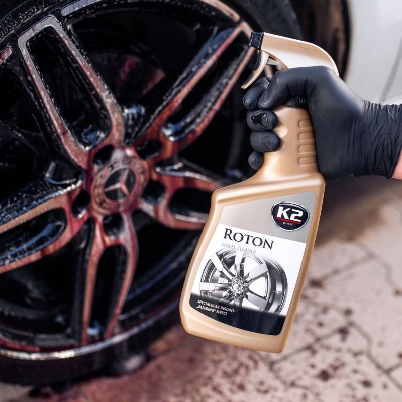 K2 ROTON Liquid CHEMICALS for cleaning pro rims of tarnish tires Manufacturer's catalog number G167