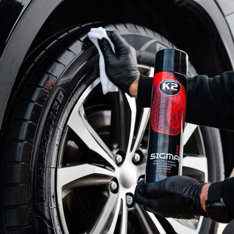 K2 SIGMA AERO PRO Dressing spray for tyres 600ml Packaging status original