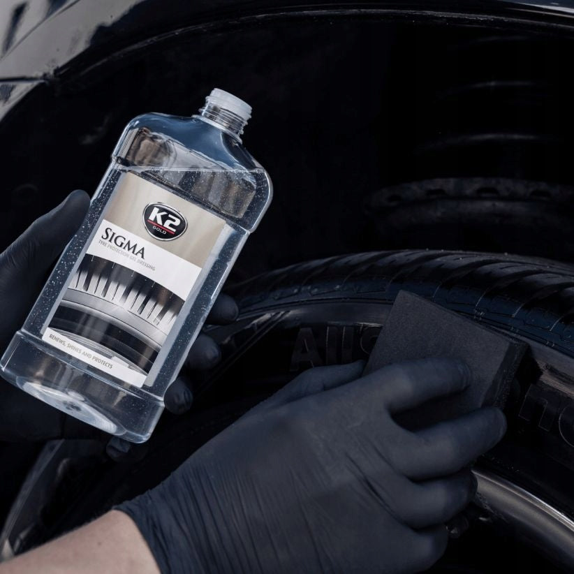 K2 SIGMA TIRE BLACK GEL FOR POLISHING AND CARE OF PLASTIC TIRES 500ml Manufacturer's catalog number G157