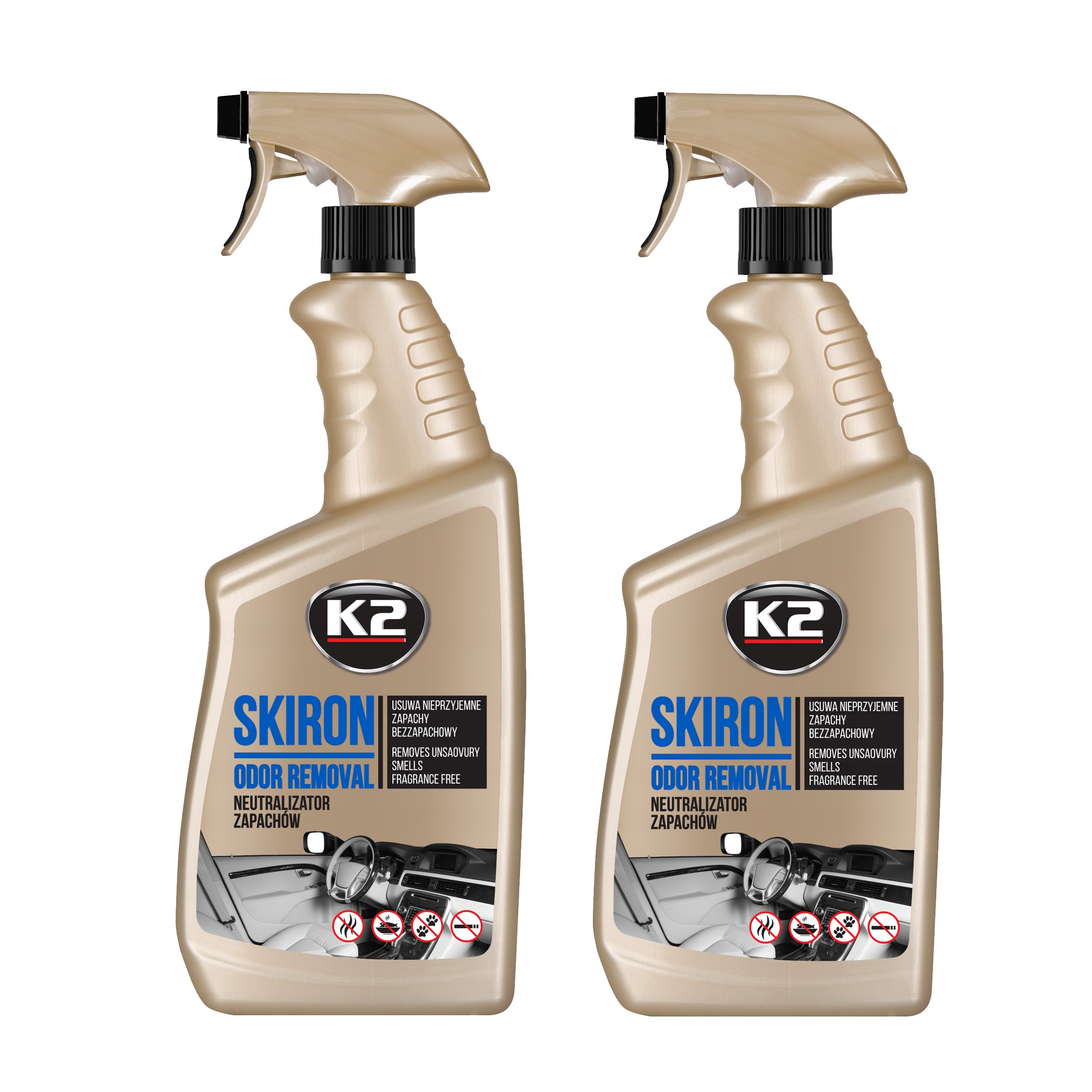 K2 SKIRON ODORLESS ODOR NEUTRALIZER 770ml x2