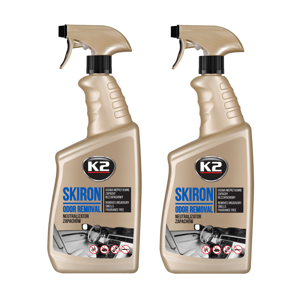 K2 SKIRON ODORLESS ODOR NEUTRALIZER 770ml x2