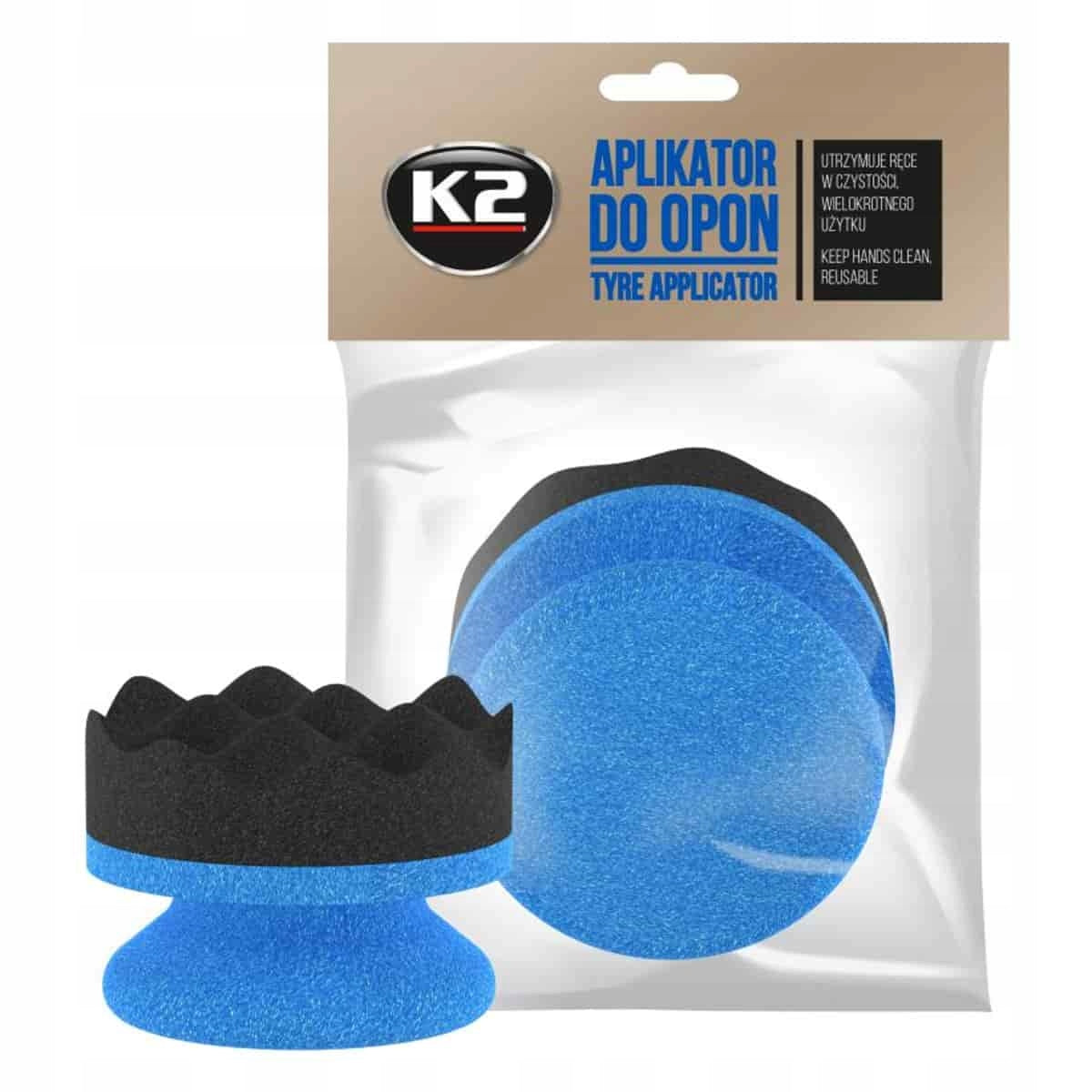 K2 Sponge Applicator for Applying Dressing to Tires