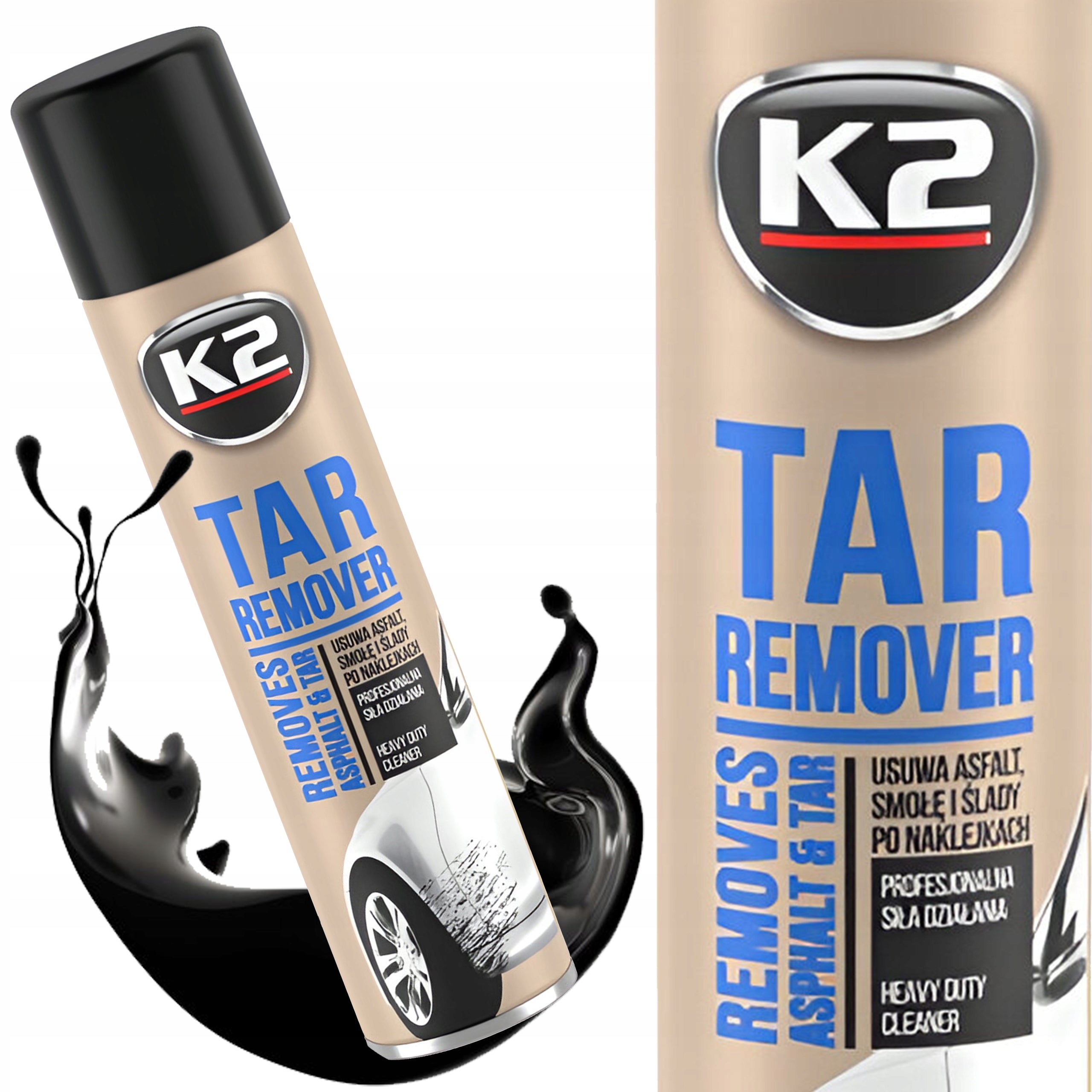 K2 TAR REMOVER 300ML EFFECTIVE TAR REMOVER FOR REMOVING DIRT FROM VARNISH