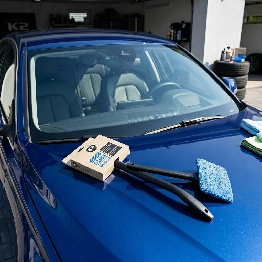 K2 Window Glass Washer, Steam Removal, Windscreen Washing with Microfiber Manufacturer's catalog number K503