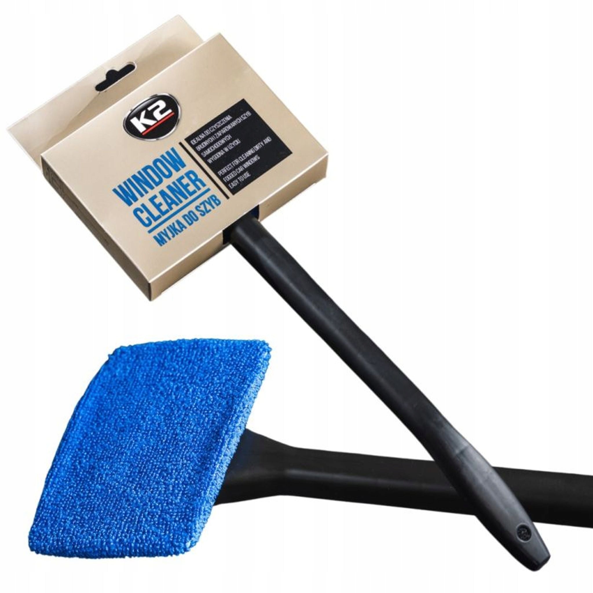 K2 Window Glass Washer, Steam Removal, Windscreen Washing with Microfiber