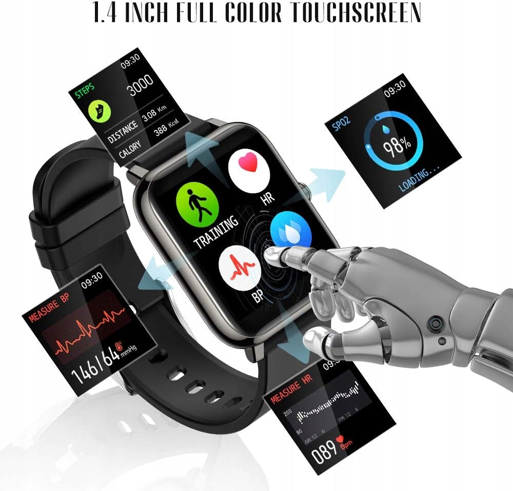 K616 Smartwatch Judneer P22B black Brand no brand