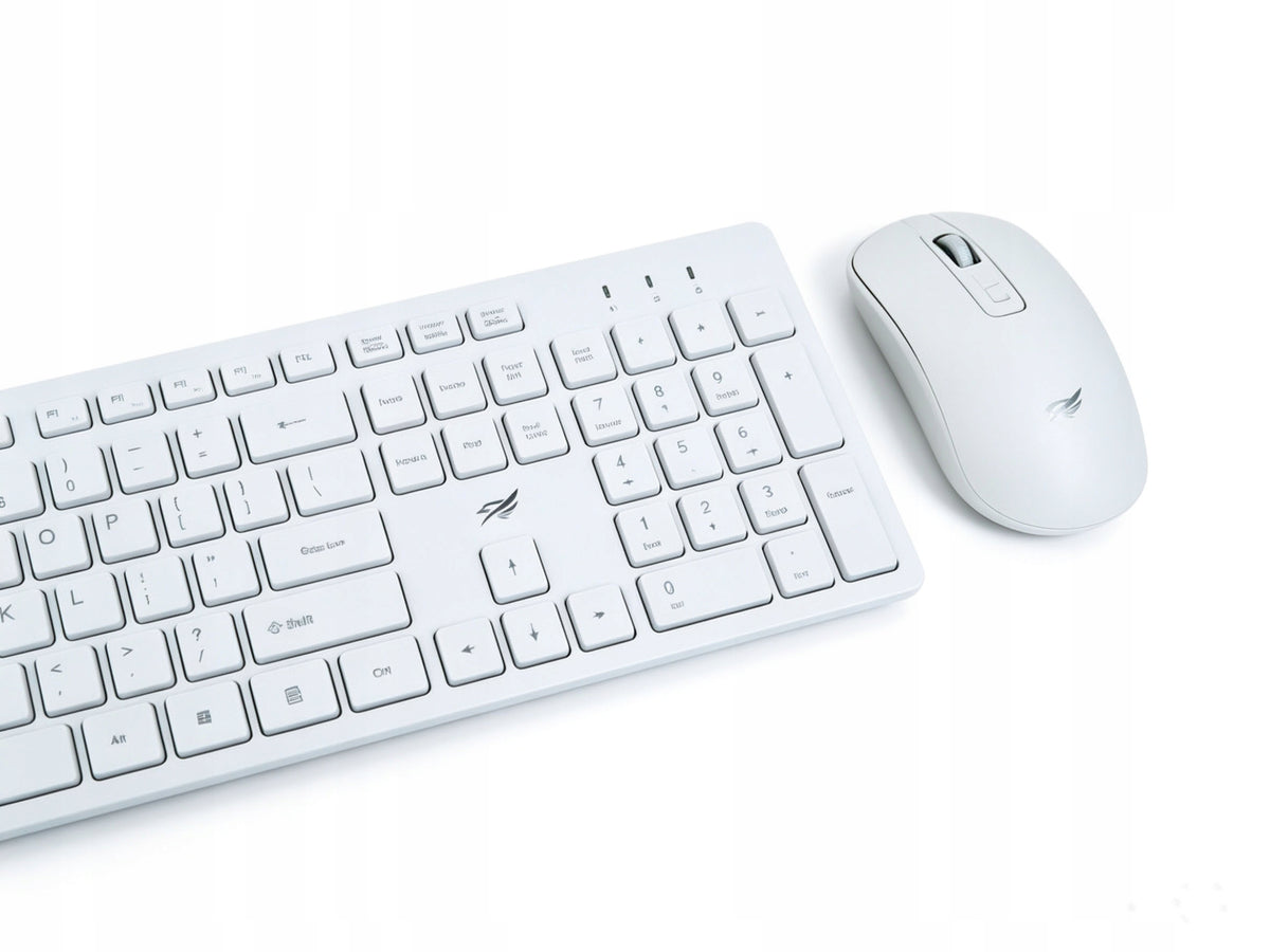 K90 Wireless Keyboard & Mouse Set – White Packaging status original